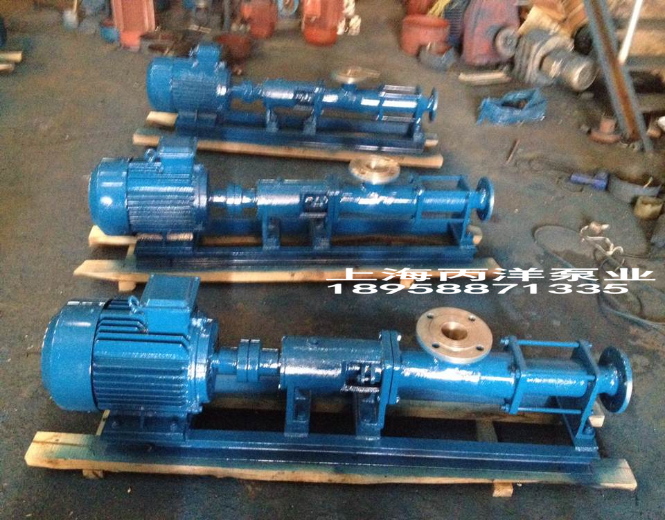 G型螺桿泵廠家，單螺桿泵，浙江螺桿泵廠家，上海螺桿泵廠家